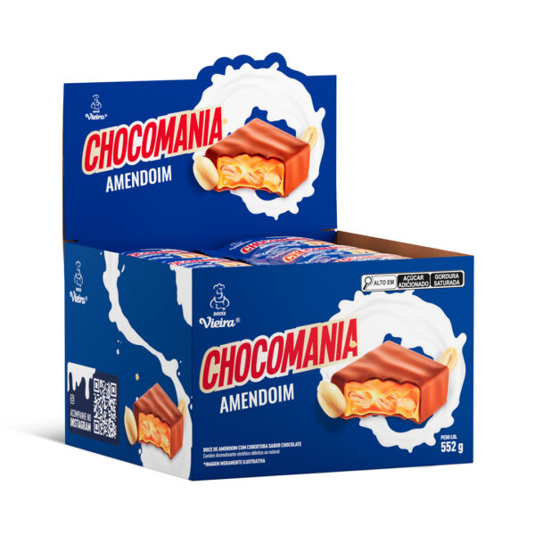 CHOCOMANIA AMENDOIM DG24X23G