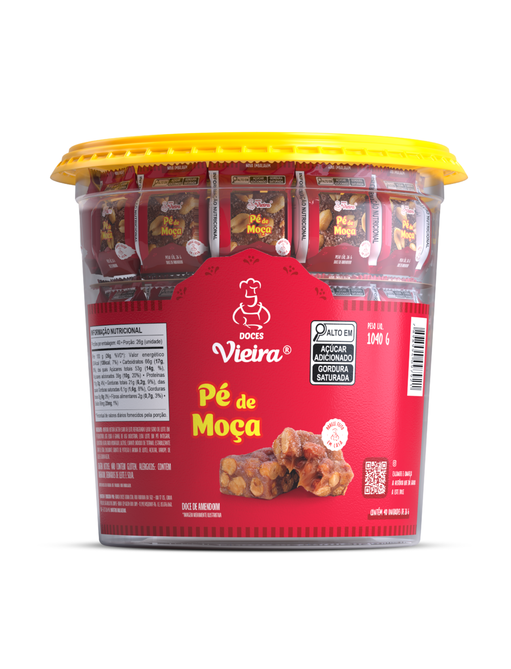 PÉ DE MOÇA PG40X26G